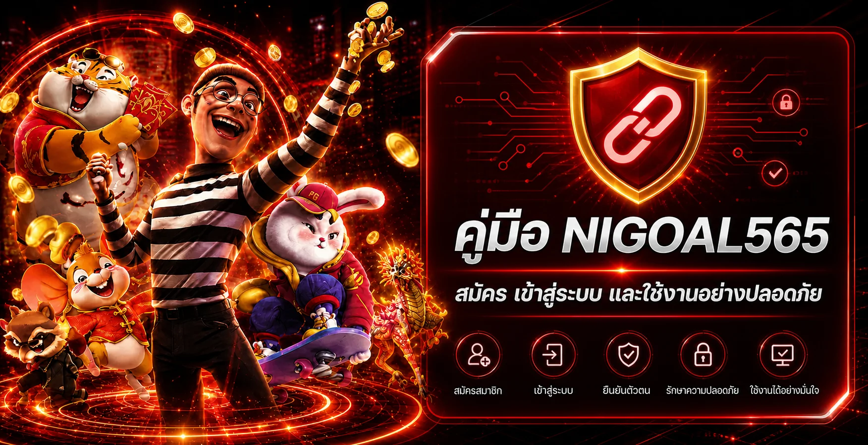 NIGOAL565 | คู่มือสมัคร เข้าสู่ระบบ และความปลอดภัย